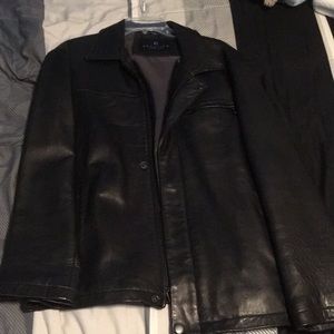 Kenneth Cole Reaction Leather Jacket